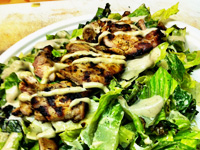 Grilled Caesar Salad Salad
